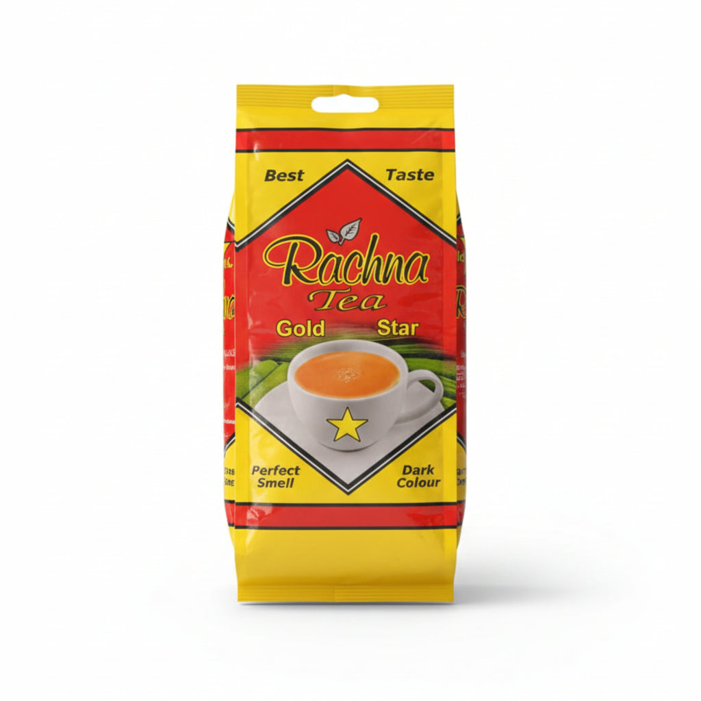 Rachna Tea Gold Star – Extra Strong Black Tea with Rich Aroma 500g Pack