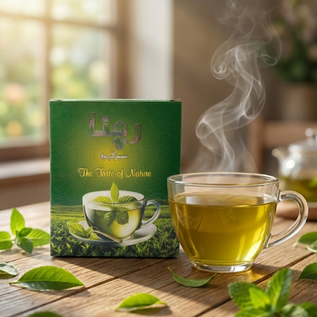 Rachna Green Tea – Pure & Refreshing Natural Green Tea Box 50g Pack