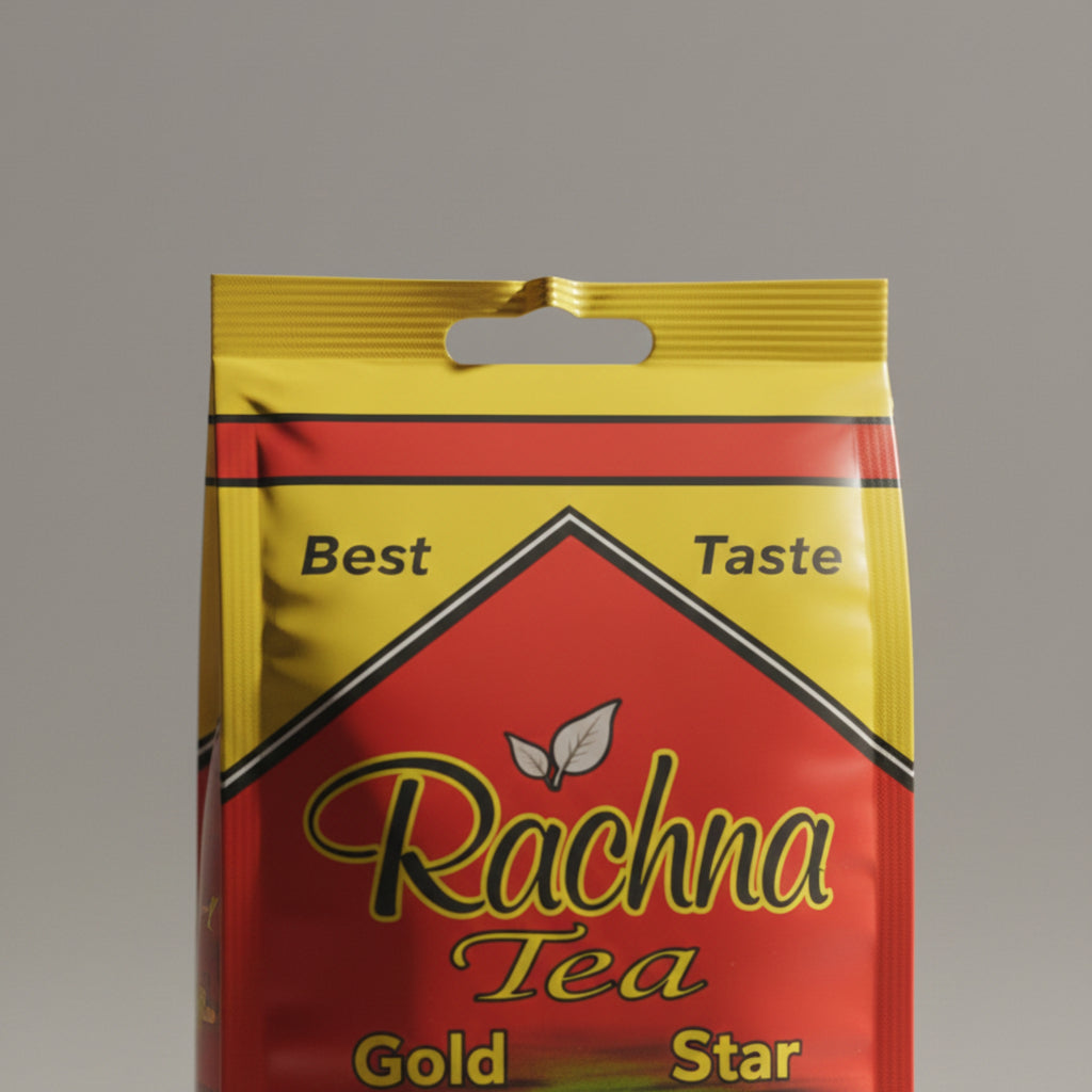 Rachna Tea Gold Star – Extra Strong Black Tea with Rich Aroma 500g Pack